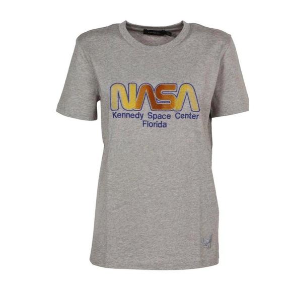 COACH NASA T-SHIRT MEDIUM GREY NEW - Picture 4 of 8
